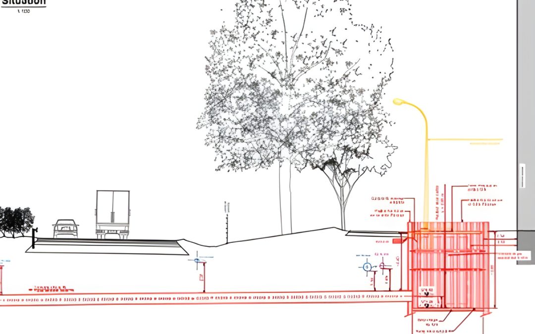 CAD – Réalisation de la traversée sous Maladière – PAC Vidy à Malley 3
