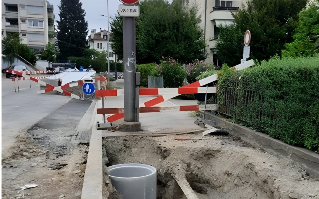 Renouvellement des conduites souterraines du service de l’eau